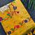 Yellow color small butties and fully zari woven paithani silk saree