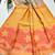 Cream color warli print with flowers tissue tussar silk warli saree