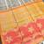 Cream color warli print with flowers tissue tussar silk warli saree