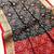 Black color resham and zari weaving raw silk pochampali ikkat saree