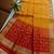 Ember blue color resham and zari weaving raw silk pochampali ikkat saree