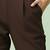 Women's brown lycra trouser (brown)