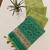 Light olive color resham and zari weaving raw silk pochampali ikkat saree
