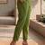 Women's hunter green lycra trouser (hunter green)