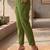 Women's hunter green lycra trouser (hunter green)