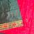 Hot pink peacock design with zari weaving banarasi paithani silk saree