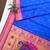 Royal blue color peacock design with zari weaving banarasi paithani silk saree