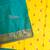 Yellow color peacock design with zari weaving banarasi paithani silk saree