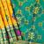 Yellow color zari and meena weaving patola silk saree