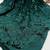 Dark green net embroidered saree