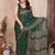 Women printed daily wear chiffon georgette saree with blouse