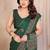 Women printed daily wear chiffon georgette saree with blouse