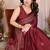 Women printed daily wear chiffon georgette saree with blouse