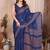 Women printed daily wear chiffon georgette saree with blouse