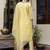 Women embroidered kurta and pant set with dupatta