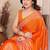 Women printed daily wear chiffon georgette saree with blouse