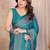 Women printed daily wear chiffon georgette saree with blouse
