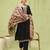 Viscose roman silk embroidery straight kurta pant with dupatta set