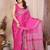 Women printed daily wear chiffon georgette saree with blouse