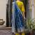 Rayon embroidered straight kurta with pant & dupatta set