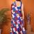 Women printed daily wear satin saree with blouse