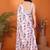 Women printed daily wear satin saree with blouse