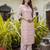 Women cotton blend kurta pant dupatta set
