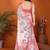 Women printed daily wear satin saree with blouse