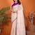 Women embellished embroidered kanjivaram cotton silk blend saree with blouse