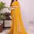 Women solid/plain embellished bollywood tissue saree with blouse