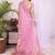 Women embellished bollywood tissue pure silk saree witn blouse