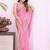 Women embellished bollywood tissue pure silk saree witn blouse