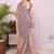 Women embellished bollywood tissue pure silk saree witn blouse