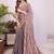 Women embellished bollywood tissue pure silk saree witn blouse