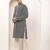 Men’s black & white embroidered kurta pyjama set