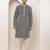 Men’s black & white embroidered kurta pyjama set