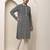 Men’s black & white embroidered kurta pyjama set
