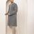 Men’s black & white embroidered kurta pyjama set