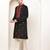 Men’s black embroidered kurta pyjama set