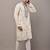 Men’s cream embroidered kurta pyjama set
