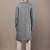 Men’s grey embroidered kurta pyjama set