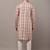Men’s beige printed kurta pyjama set