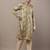 Men’s olive green printed kurta pyjama set