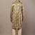 Men’s olive green printed kurta pyjama set