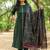 Floral printed pure cotton round neck kurta trouser & dupatta set