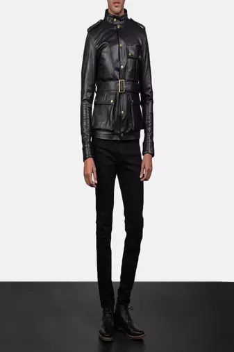 men's black lambskin leather jacket classic zip up style exclusive featured