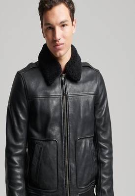men's black lambskin leather jacket classic zip up style modern premium 2