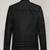 Men’s premium black lambskin leather  jacket – quilted & zipper style