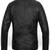Men’s black leather biker jacket – slim fit café racer& quilted design