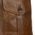 Mens dark brown lambskin leather jacket- 4 pocket button partern